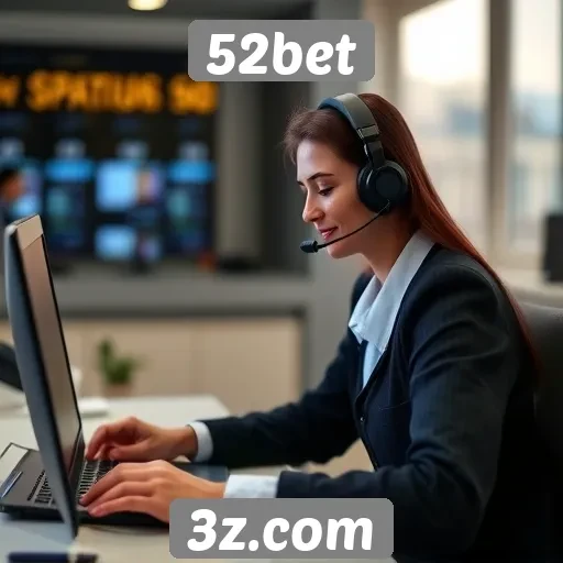 Suporte ao cliente no 52bet e suas opções